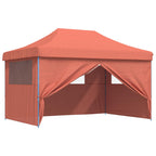 Party-Zelt Terrakotta 292 x 440 x 315 cm Oxford-Stoff