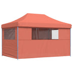 Party-Zelt Terrakotta 292 x 440 x 315 cm Oxford-Stoff