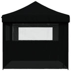 Party-Zelt Schwarz 292 x 440 x 315 cm Oxford-Stoff
