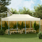 Party-Zelt Creme 291 x 580 x 315 cm Oxford-Stoff