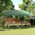 Party-Zelt Grün 292 x 580 x 315 cm Oxford-Stoff
