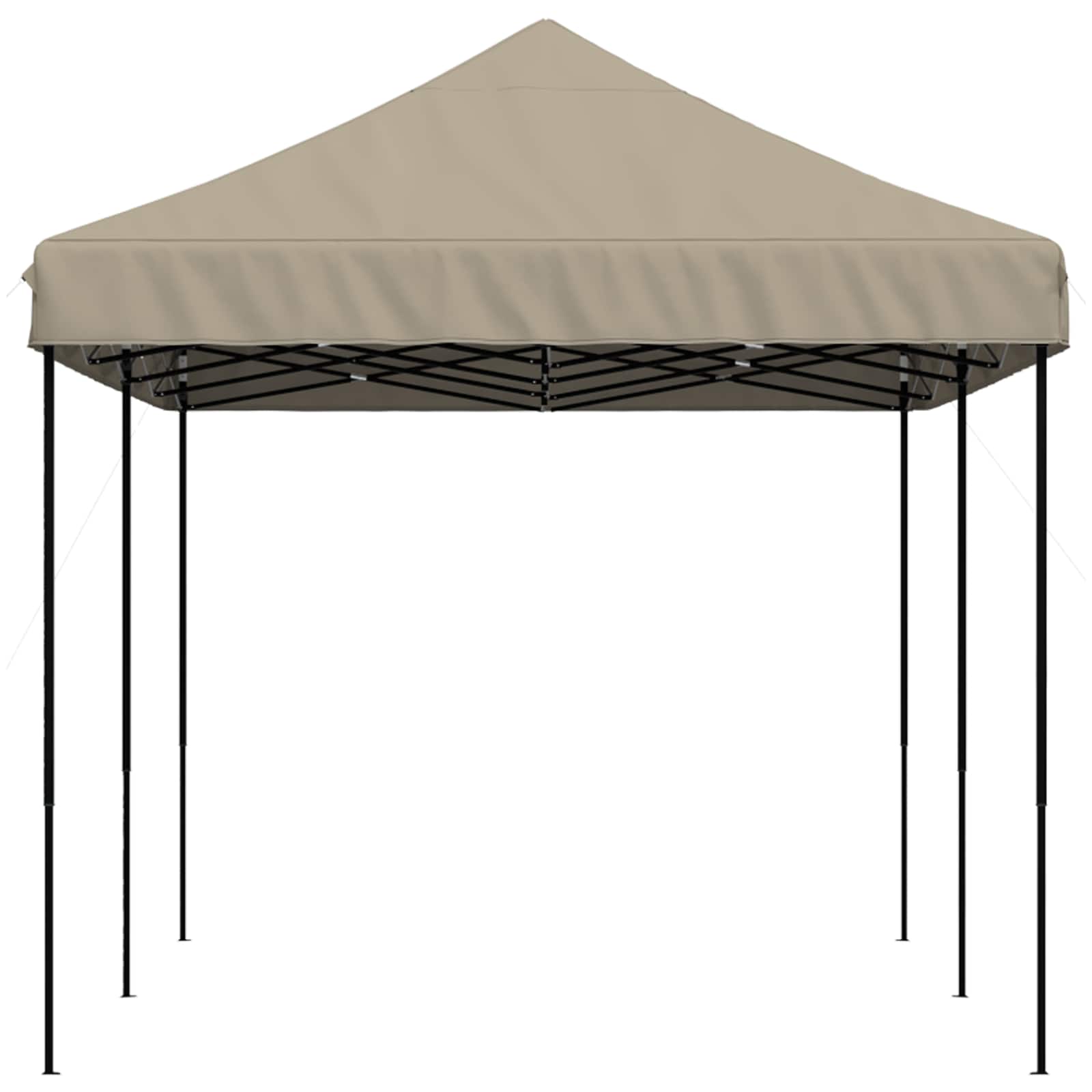 Party-Zelt Taupe 292 x 580 x 315 cm Oxford-Stoff