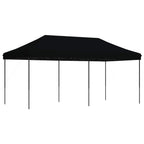 Party-Zelt Schwarz 292 x 580 x 315 cm Oxford-Stoff