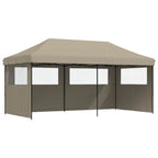 Party-Zelt Taupe 292 x 580 x 315 cm Oxford-Stoff