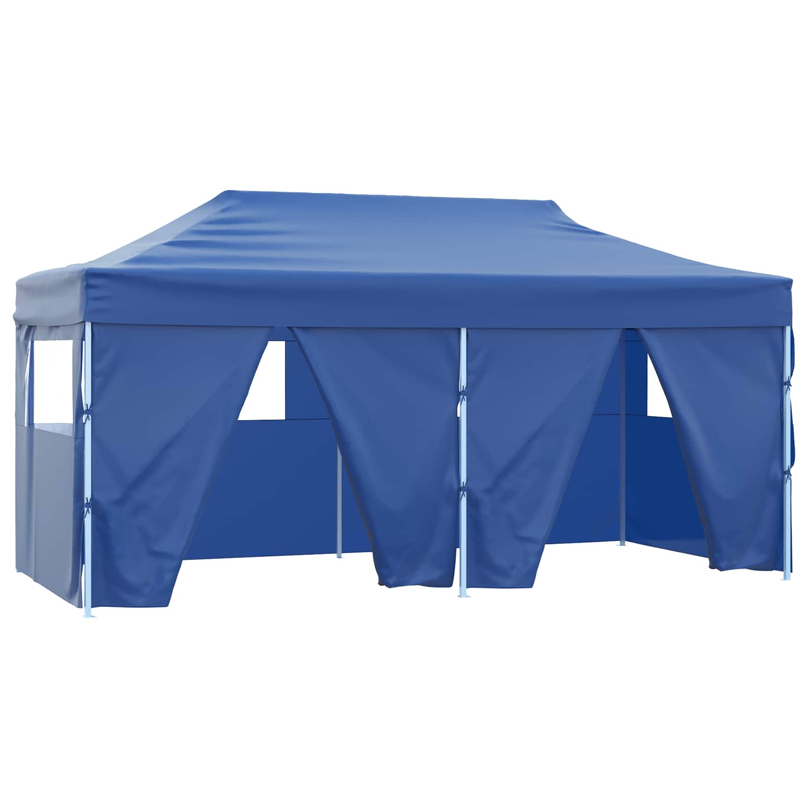 Party-Zelt Blau 291 x 580 x 315 cm Oxford-Stoff