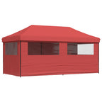 Party-Zelt Bordeauxrot 292 x 580 x 315 cm Oxford-Stoff