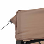 Party-Zelt Braun 292 x 580 x 315 cm Oxford-Stoff