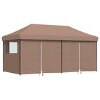 Party-Zelt Braun 292 x 580 x 315 cm Oxford-Stoff
