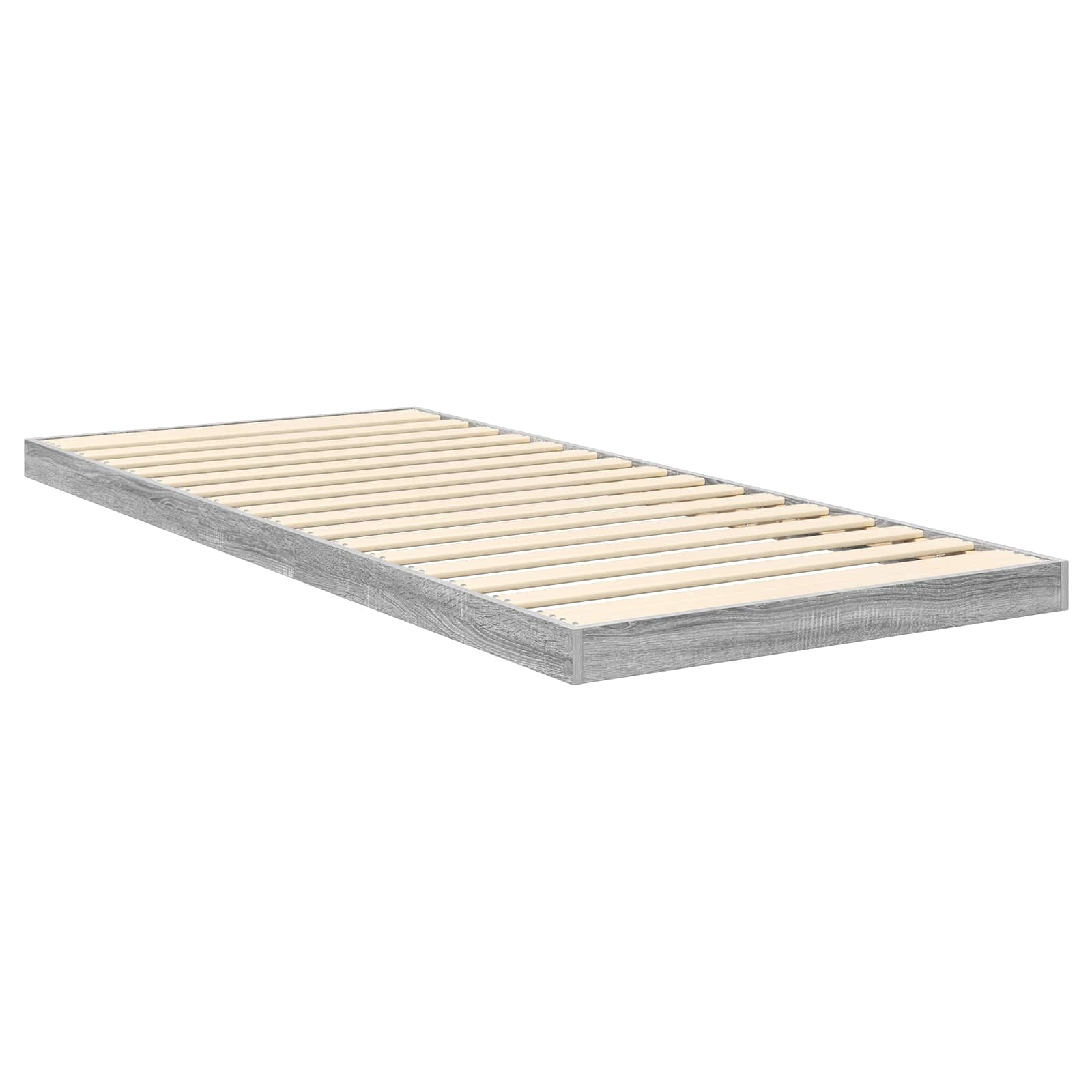 Bodenbettrahmen Sonoma 75 x 190 cm Holzwerkstoff
