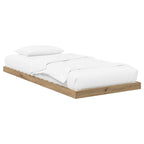 Bodenbettrahmen Artisan-Eiche 75 x 190 cm Holzwerkstoff
