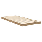 Bodenbettrahmen Artisan-Eiche 75 x 190 cm Holzwerkstoff