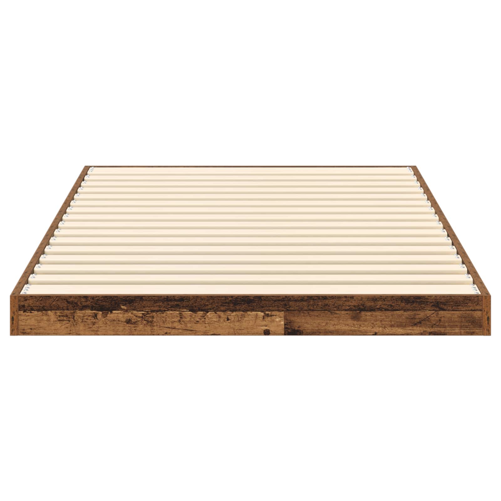 Bodenbettrahmen Altholz 90 x 190 cm Holzwerkstoff