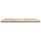 Bodenbettrahmen Artisan-Eiche 90 x 190 cm Holzwerkstoff