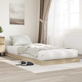 Bodenbettrahmen Sonoma 80 x 200 cm Holzwerkstoff