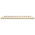 Bodenbettrahmen Sonoma-Eiche 90 x 200 cm Holzwerkstoff