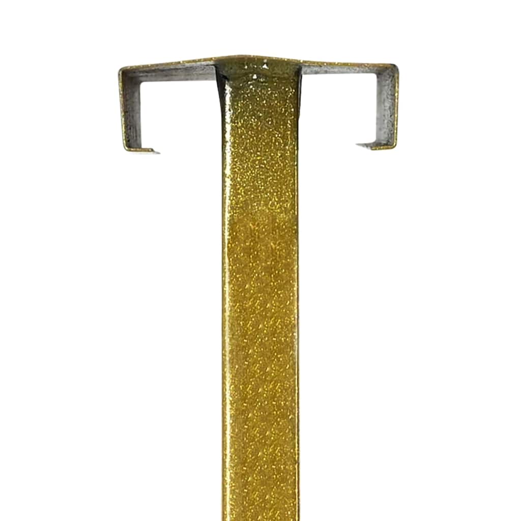 Messestände 2 pcs Gold 30 x 23,5 x 210 cm Stahl