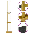 Messestände 2 pcs Gold 30 x 23,5 x 210 cm Stahl