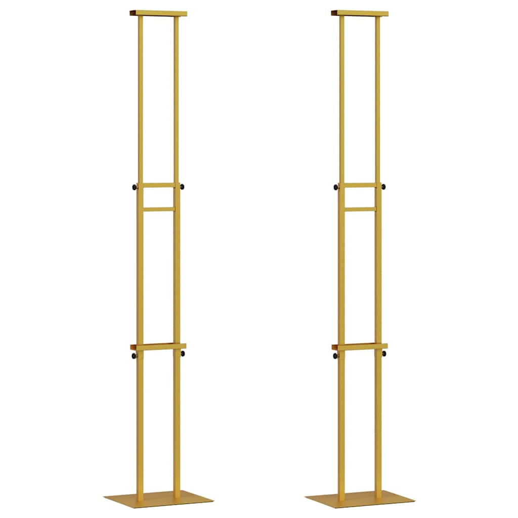 Messestände 2 pcs Gold 30 x 23,5 x 210 cm Stahl