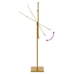 Messestände Gold 26,5 x 26,5 x 150 cm Stahl
