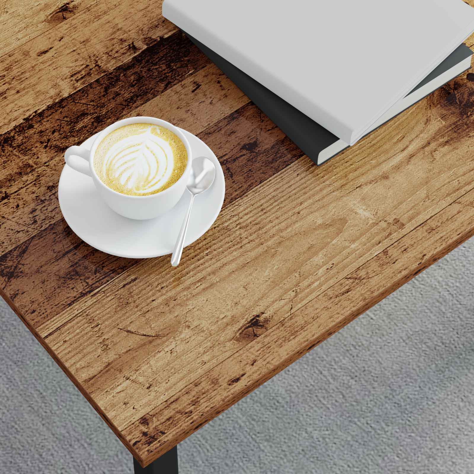 Couchtisch Altholz 50 x 50 x 36 cm Holzwerkstoff