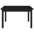 Couchtisch Schwarz Eichen-Optik 60 x 60 x 36 cm Holzwerkstoff