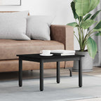 Couchtisch Schwarz Eichen-Optik 60 x 50 x 36 cm Holzwerkstoff