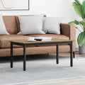 Couchtisch Kunsthandwerk Eiche 100 x 50 x 45 cm Holzwerkstoff