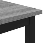 Couchtisch Graues Sonoma 100 x 100 x 45 cm Holzwerkstoff