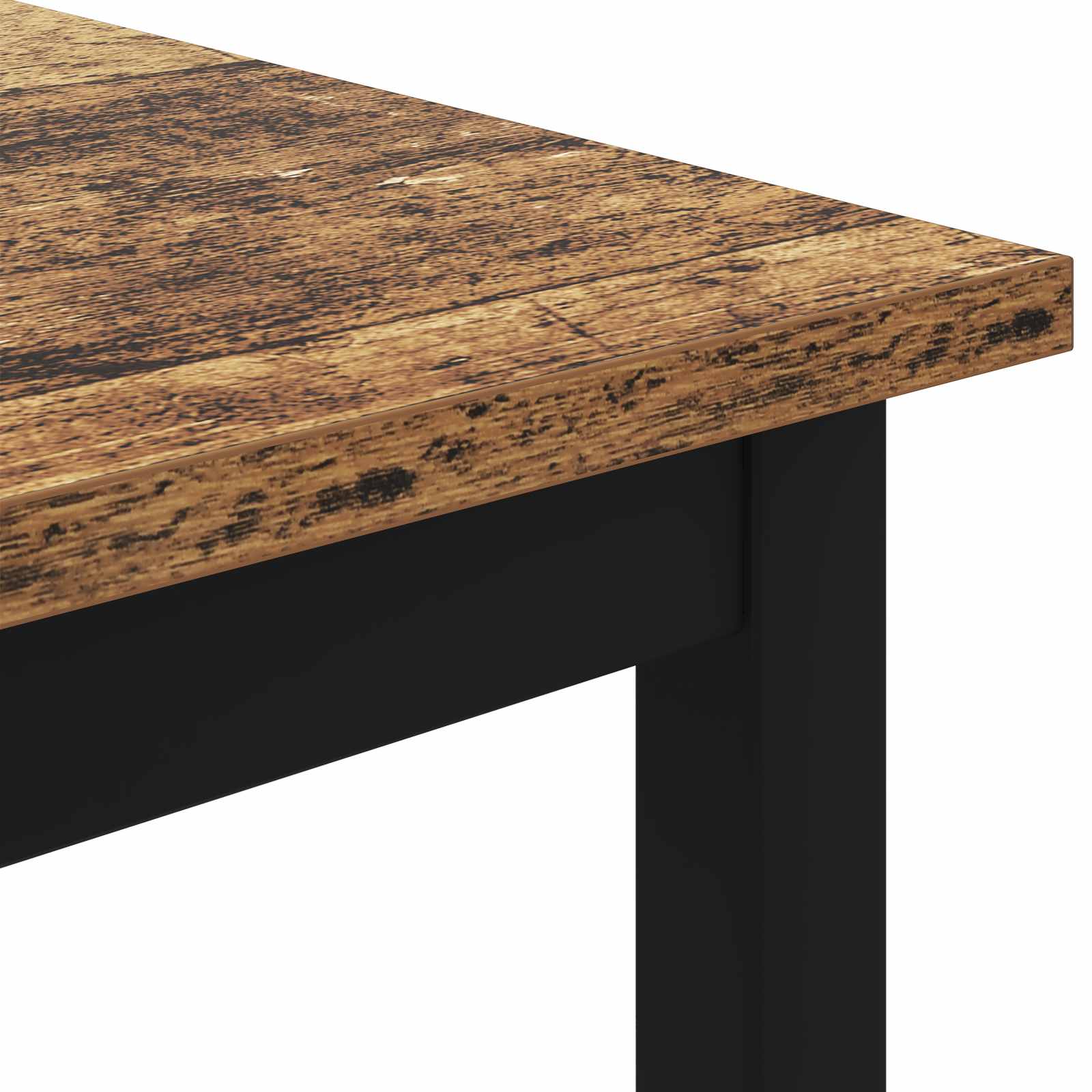Couchtisch Altholz 100 x 100 x 45 cm Holzwerkstoff
