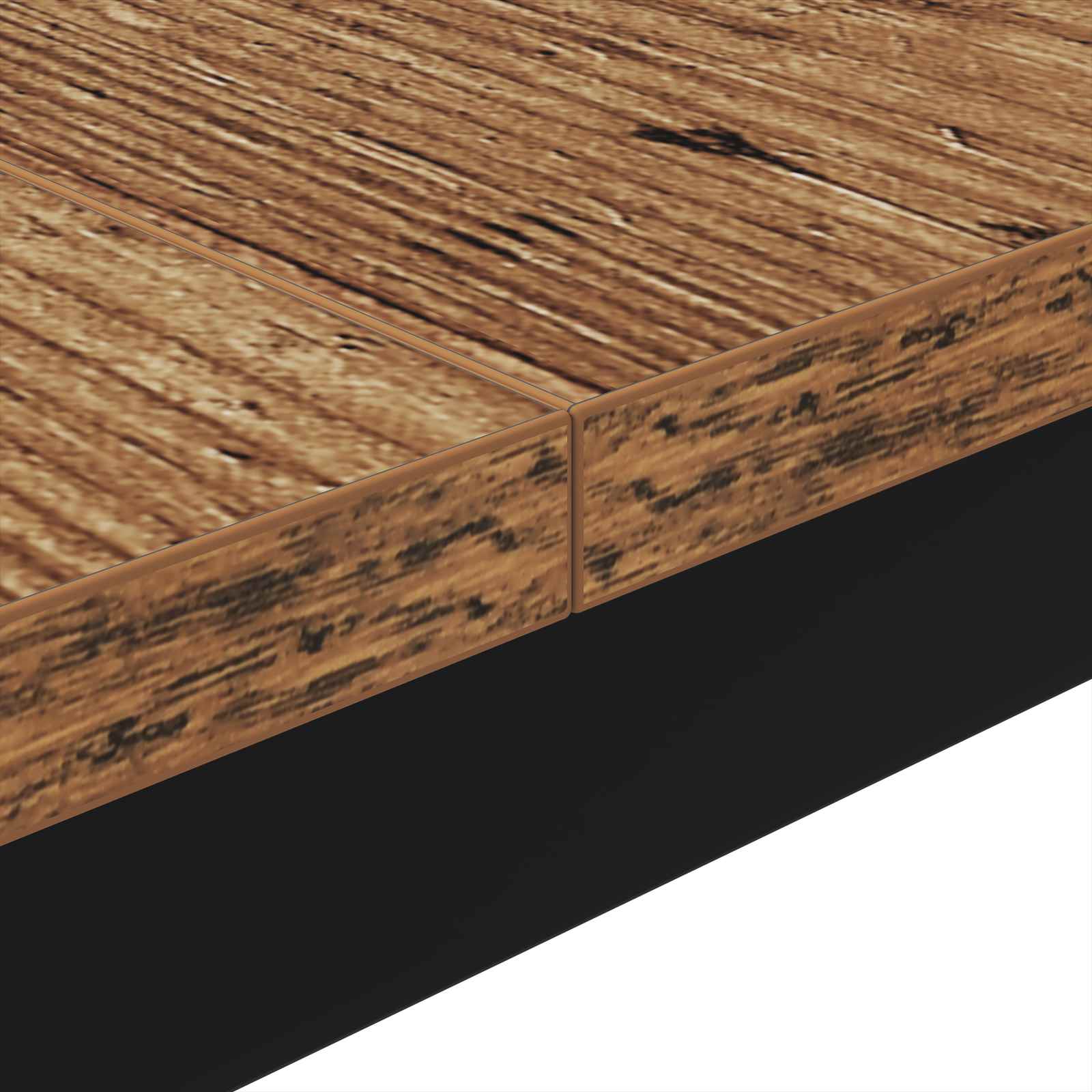 Couchtisch Altholz 100 x 100 x 45 cm Holzwerkstoff