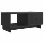 Couchtisch Schwarz 90 x 50 x 40 cm Holzwerkstoff