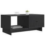 Couchtisch Schwarz 90 x 50 x 40 cm Holzwerkstoff