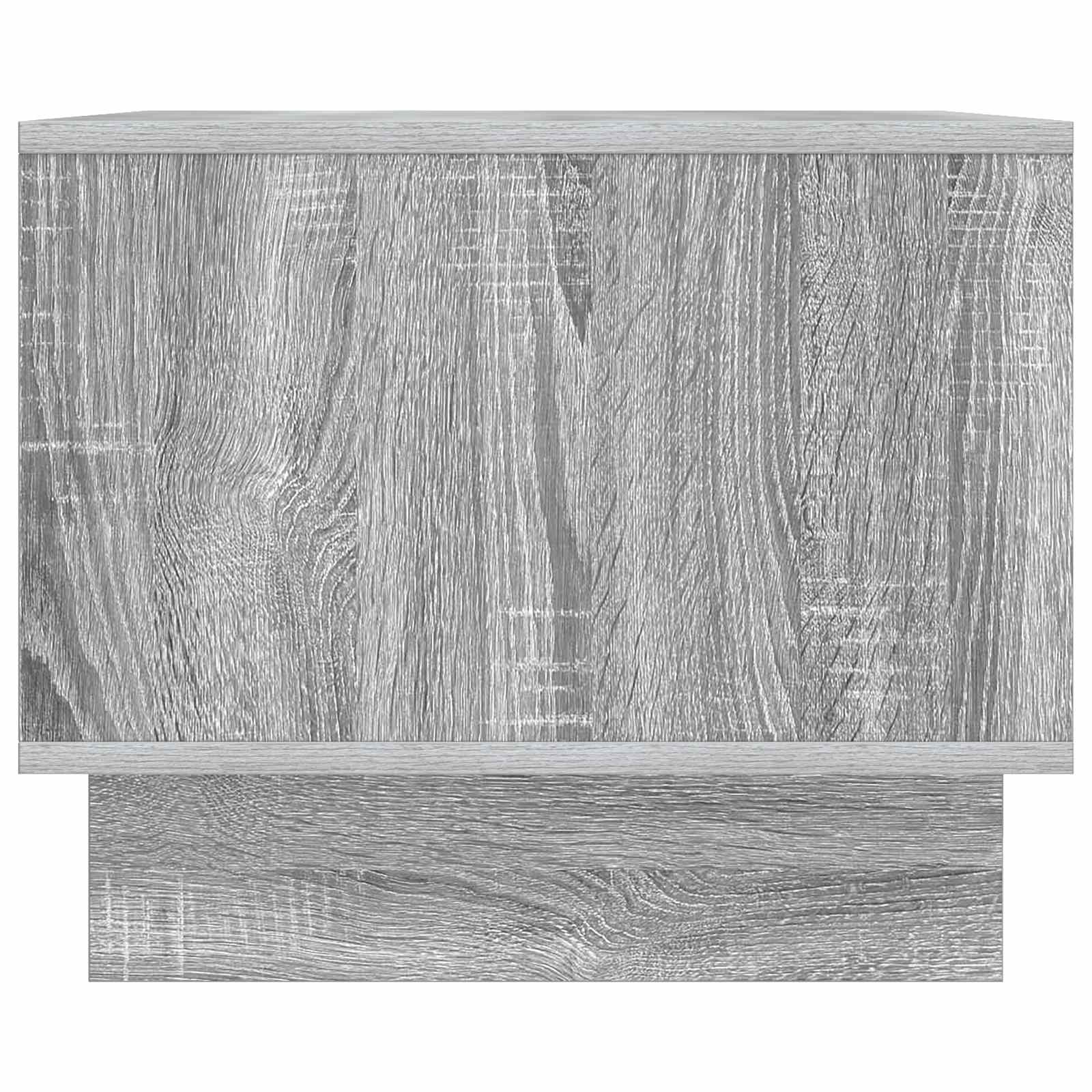 Couchtisch Graues Sonoma 90 x 50 x 40 cm Holzwerkstoff