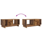 Couchtisch Altholz 90 x 50 x 40 cm Holzwerkstoff