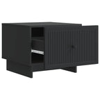 Couchtisch mit Schubladen Schwarz 49 x 50 x 40 cm Holzwerkstoff