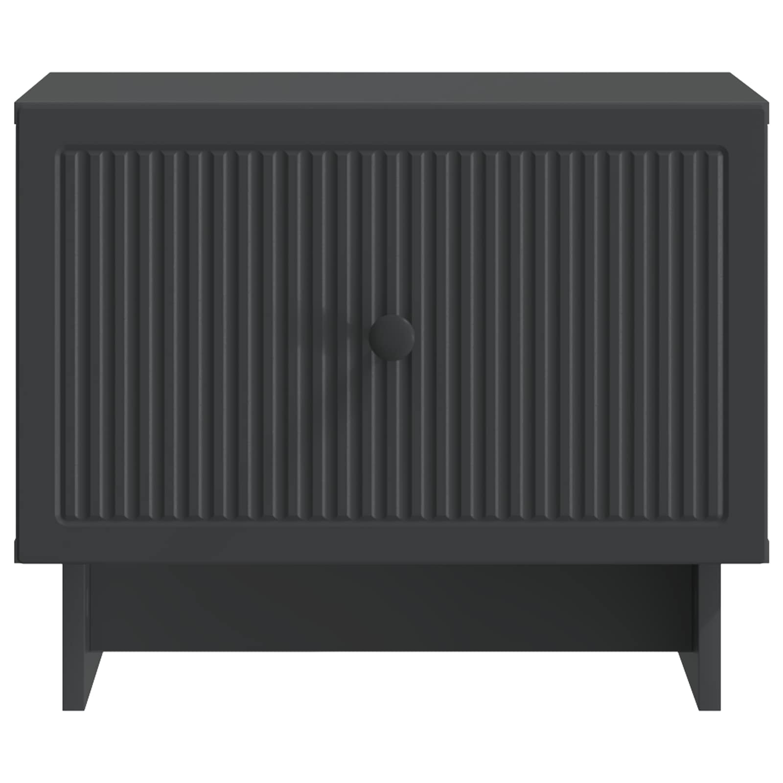 Couchtisch mit Schubladen Schwarz 49 x 50 x 40 cm Holzwerkstoff