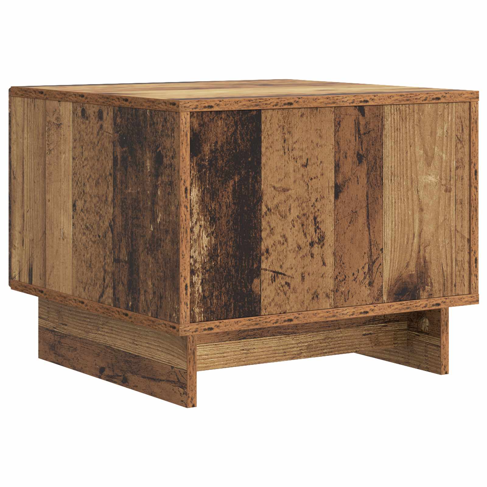 Couchtisch mit Schubladen Altholz 49 x 50 x 40 cm Holzwerkstoff