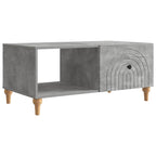 Couchtisch Betongrau 90 x 50 x 40 cm Holzwerkstoff