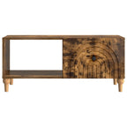 Couchtisch Geräucherte Eiche 90 x 50 x 40 cm Holzwerkstoff