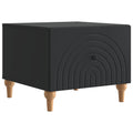 Couchtisch mit Schubladen Schwarz 49 x 50 x 40 cm Holzwerkstoff