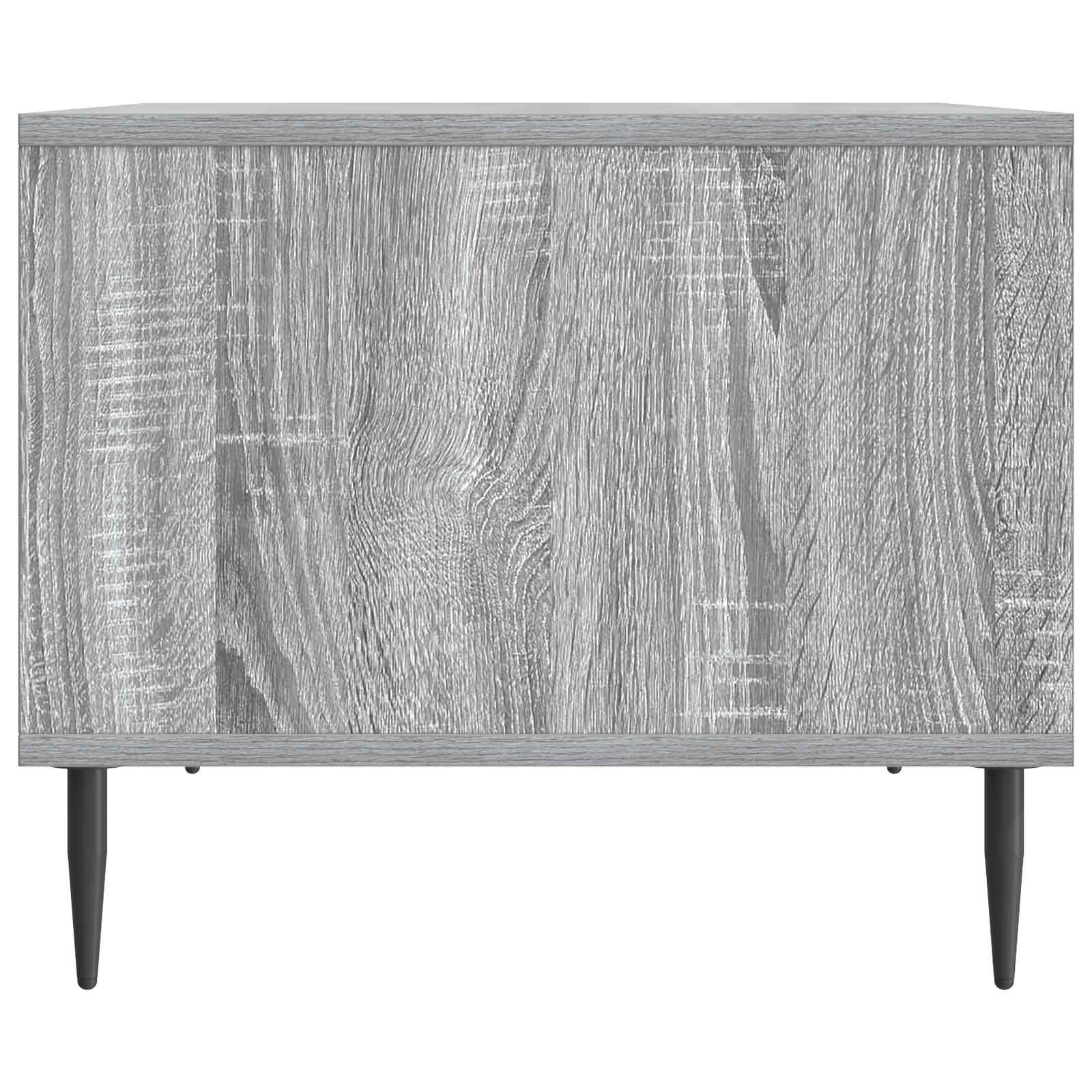 Couchtisch Grau Sonoma 90 x 50 x 40 cm Holzwerkstoff