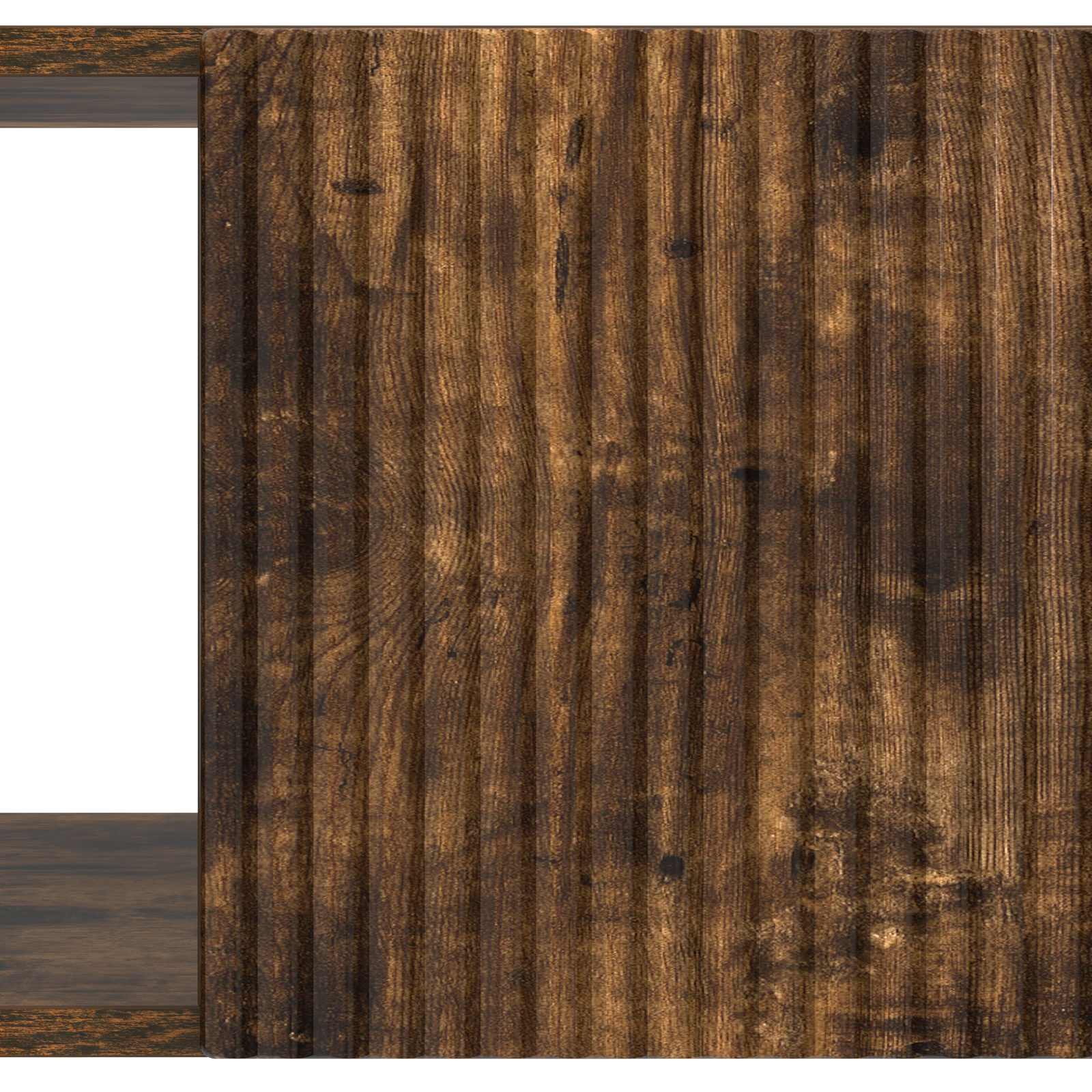 Couchtisch Geräucherte Eiche 90 x 50 x 40 cm Holzwerkstoff