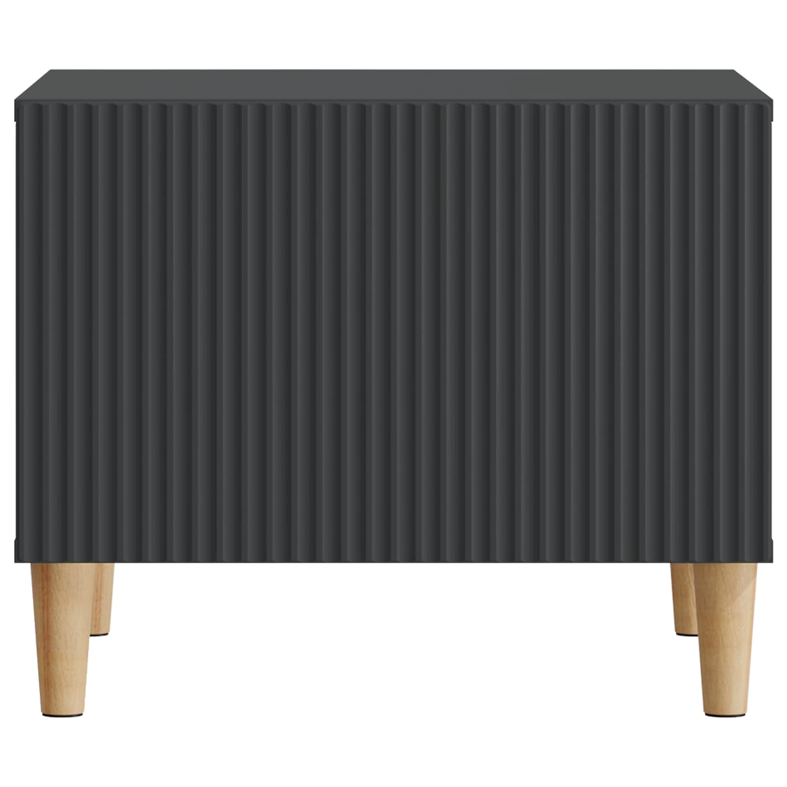 Couchtisch mit Schubladen Schwarz 49 x 50 x 40 cm Holzwerkstoff