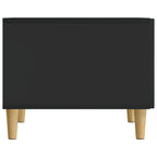 Couchtisch mit Schubladen Schwarz 49 x 50 x 40 cm Holzwerkstoff