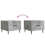 Couchtisch Betongrau 49 x 50 x 40 cm Holzwerkstoff