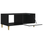 Couchtisch Schwarz 90 x 50 x 40 cm Holzwerkstoff
