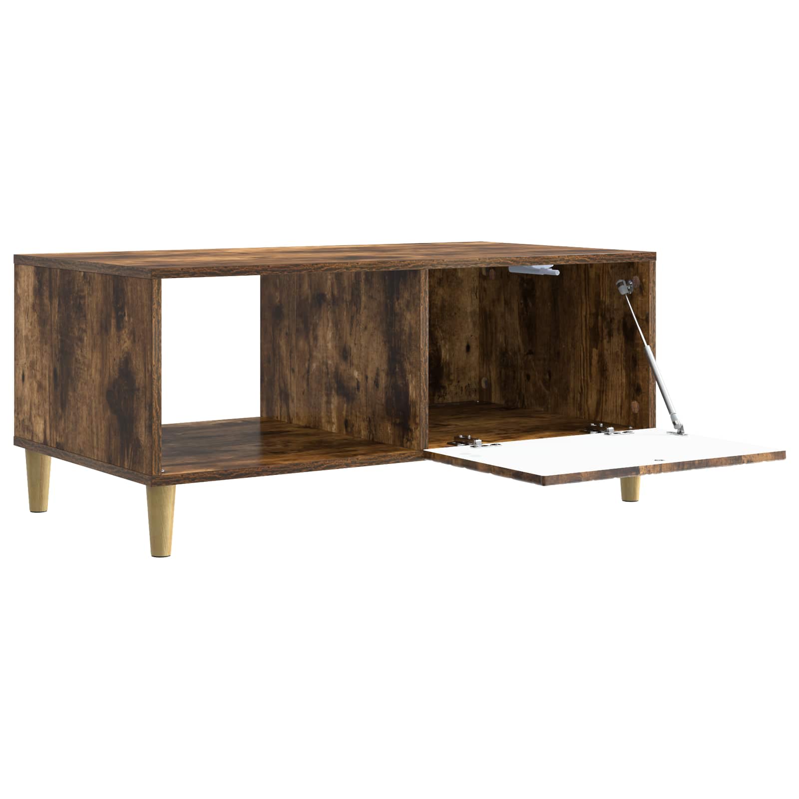 Couchtisch Geräucherte Eiche 90 x 50 x 40 cm Holzwerkstoff