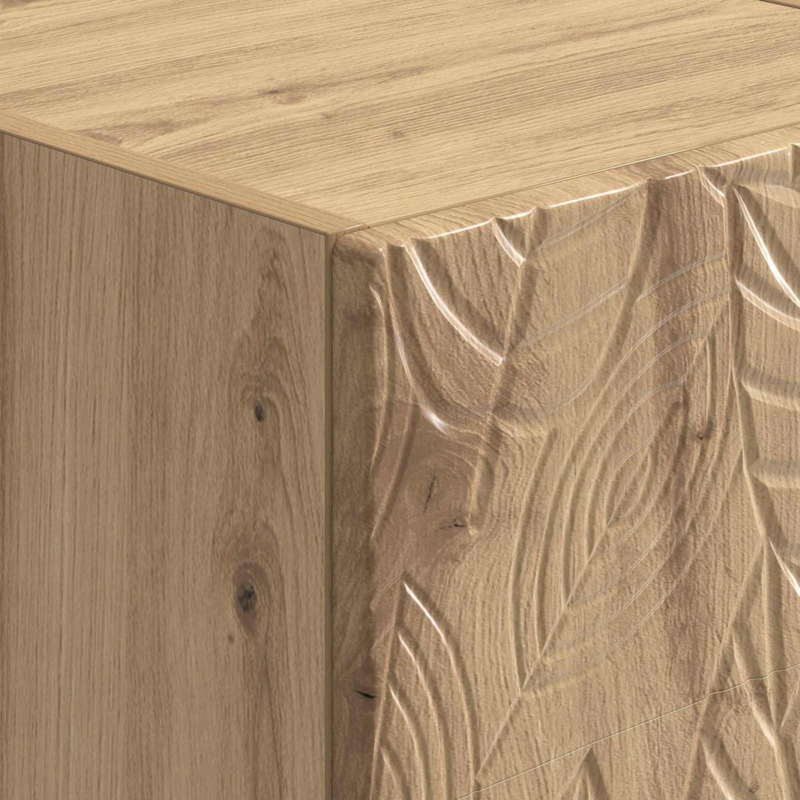 Couchtisch Artisan-Eiche 50 x 49 x 40 cm Holzwerkstoff