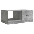 Couchtisch Betongrau 90 x 50 x 37 cm Holzwerkstoff