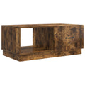 Couchtisch Geräucherte Eiche 90 x 50 x 37 cm Holzwerkstoff
